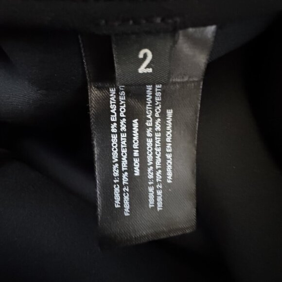 Proenza Schouler Black halter slit dress size 2 maxi length Runway Fall 2022 - Picture 9 of 12